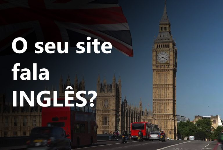 O seu site fala inglês? 2 o seu site fala ingles