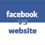 Facebook ou website?