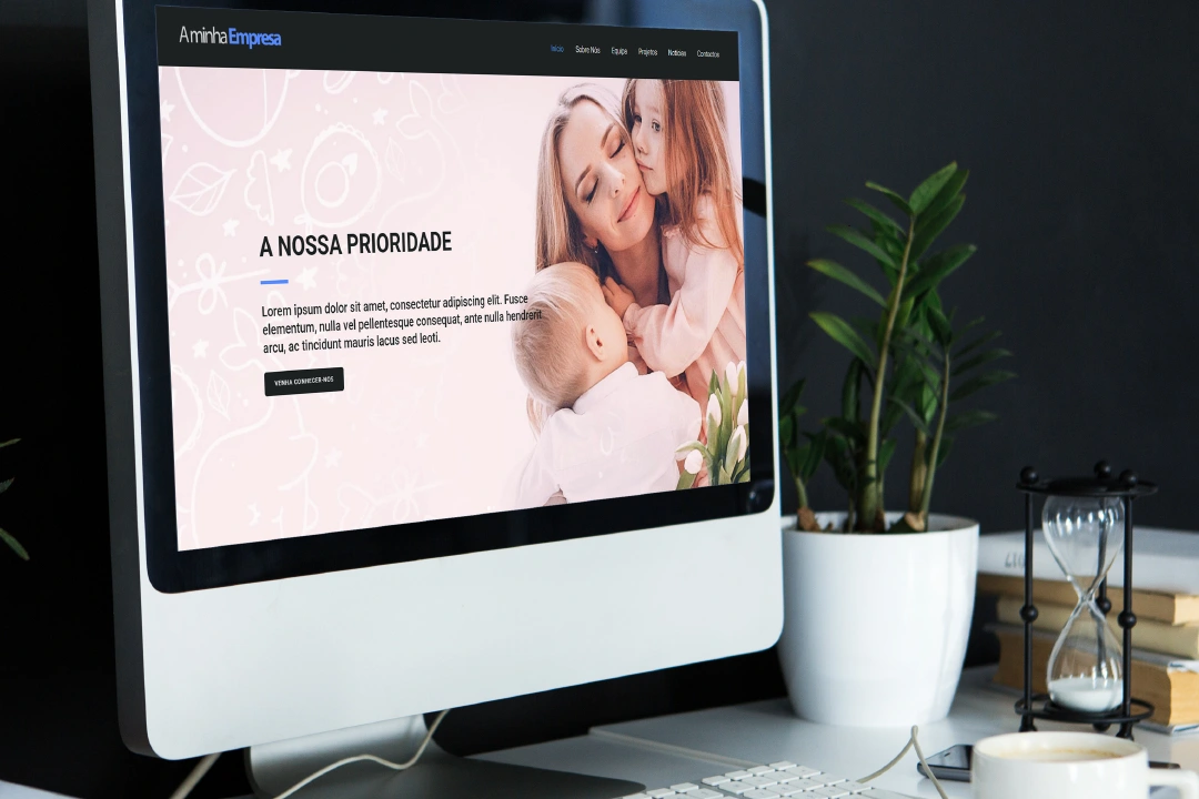 Modelos de Sites Profissionais - Serviços