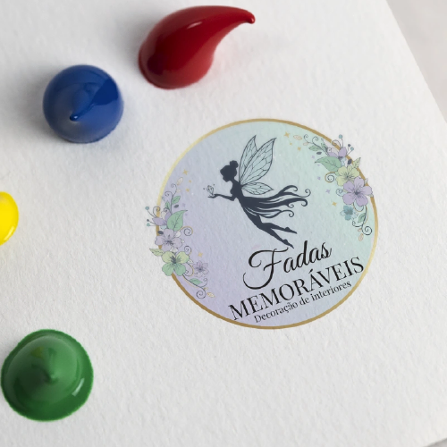 FADAS MEMORÁVEIS Mockup do logótipo das Fadas Memoráveis