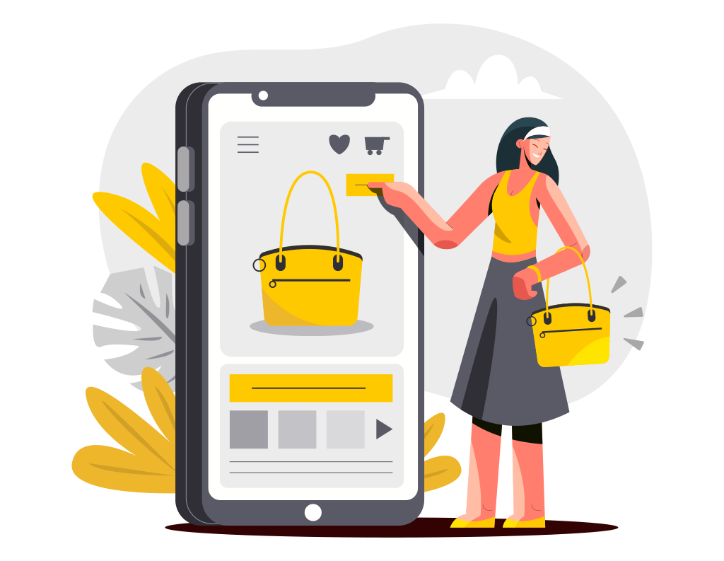 LOJAS ONLINE Pessoa a trabalhar num layout digital com elementos de interface, representando serviços de web design.