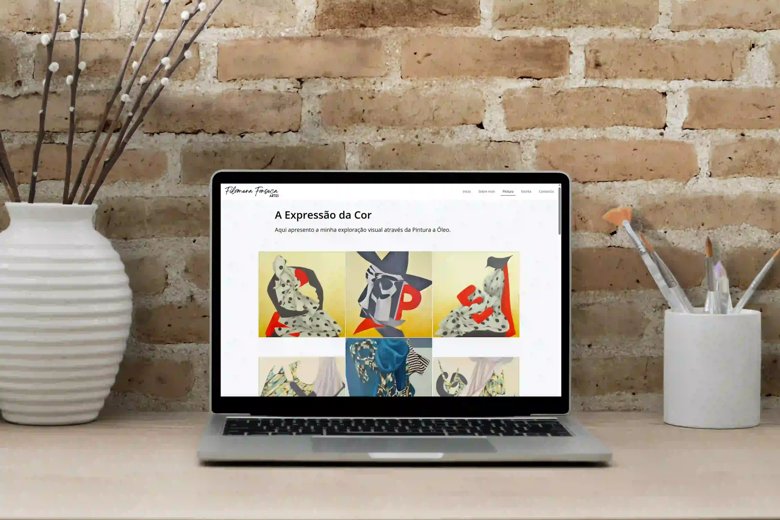 FILOMENA FONSECA ARTES Design de loja online e-commerce de moda urbana Roupaderua por UNNE Design.