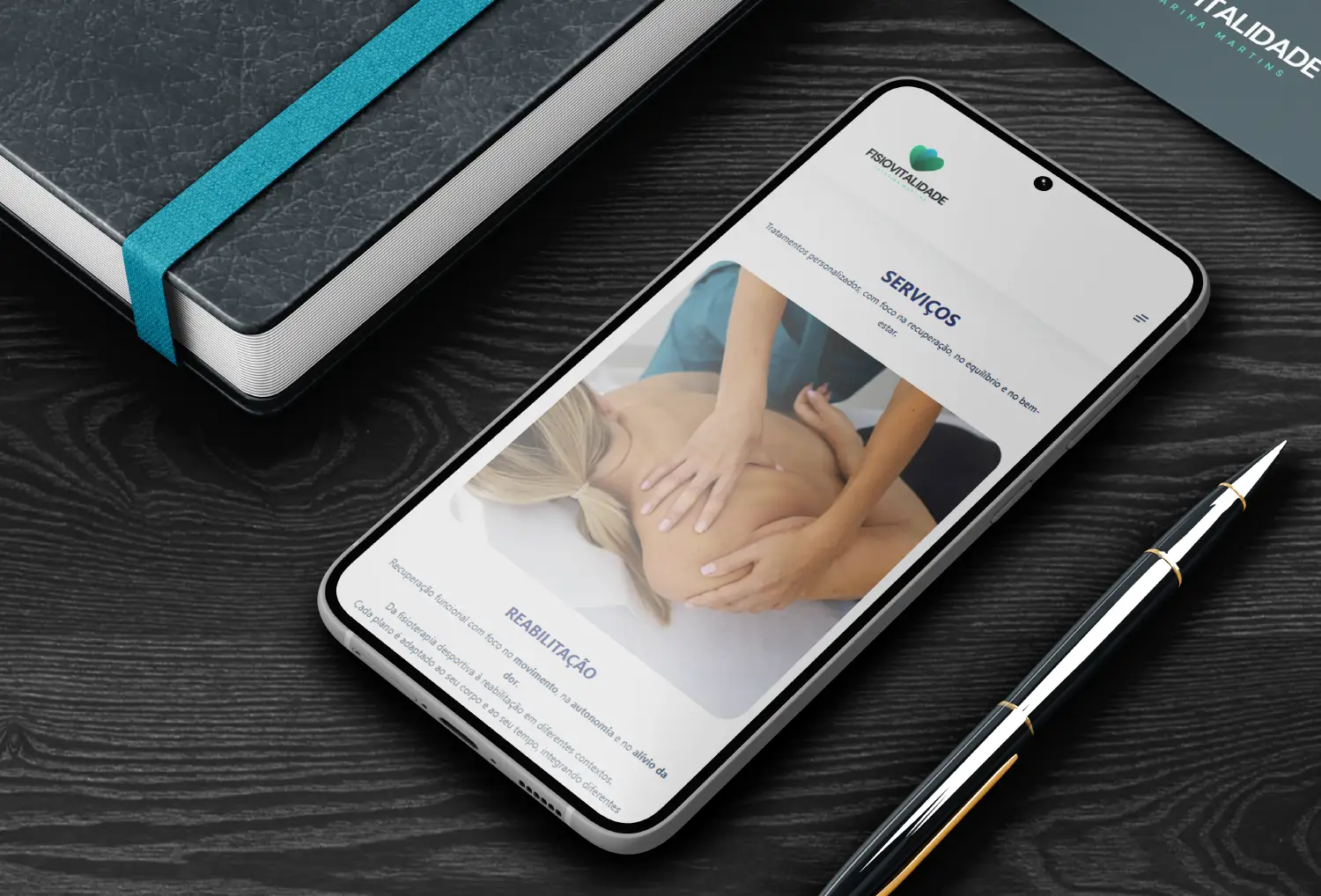 FISIO-VITALIDADE Design de loja online e-commerce de moda urbana Roupaderua por UNNE Design.